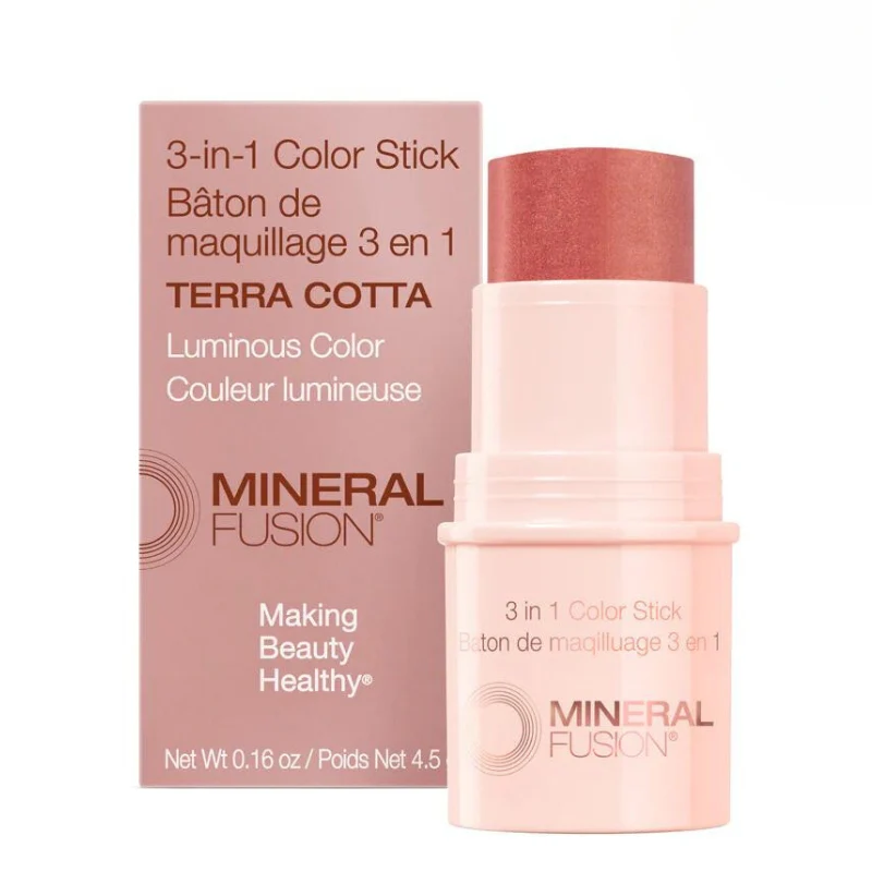 Bâton de maquillage 3 en 1 - Terra Cotta