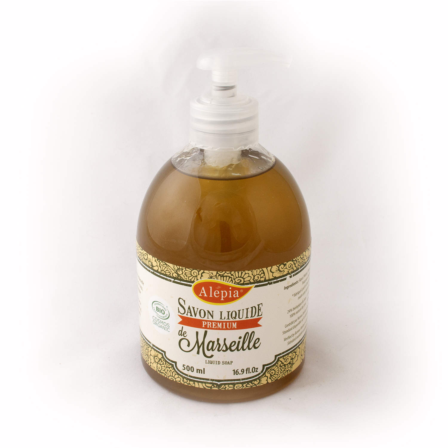 Savon de Marseille Liquide Premium Bio 500ml