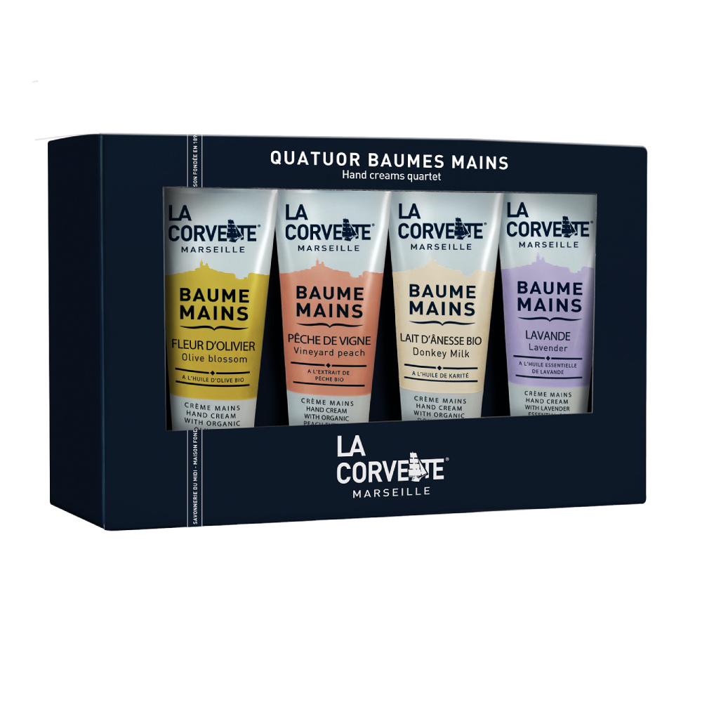 Coffret Quatuor Baume mains 4x 30ml