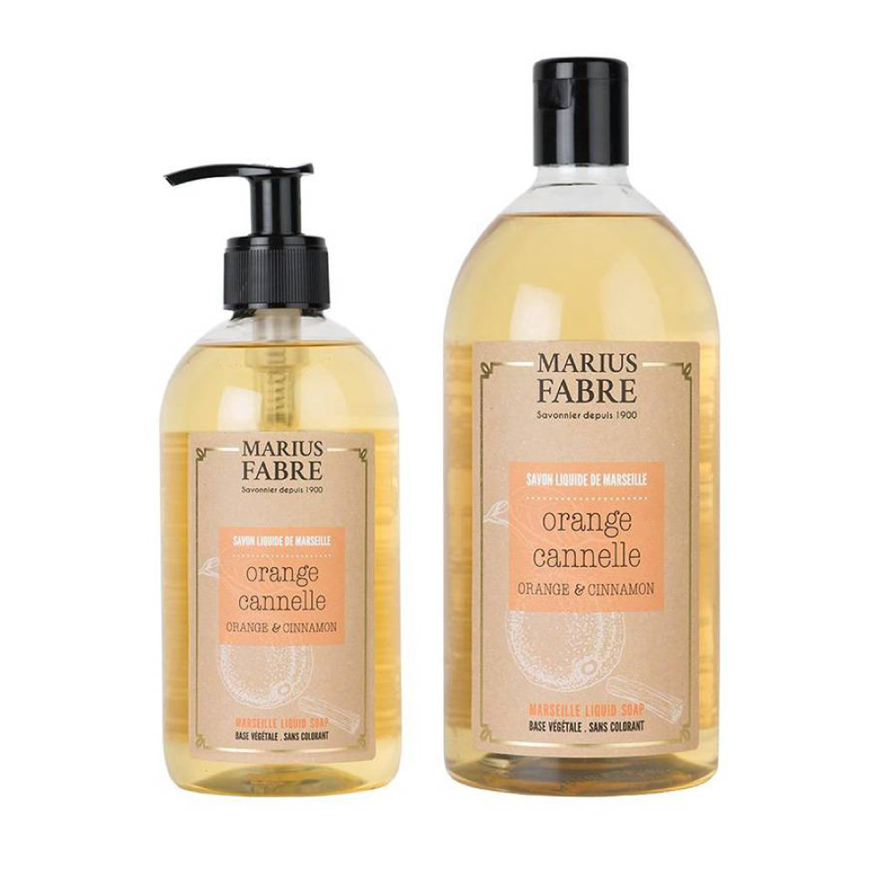 Savon liquide de Marseille Pompe 400ml – Écorces d’orange – Image 2