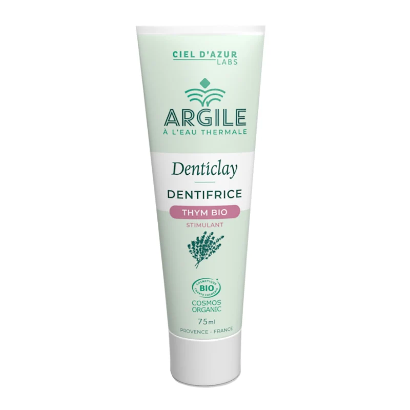 Denticlay Dentifrice Argile Thym Bio