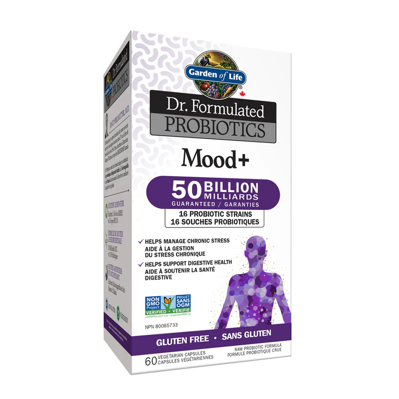 Dr. Formulated Probiotiques Mood+ 50 Milliards