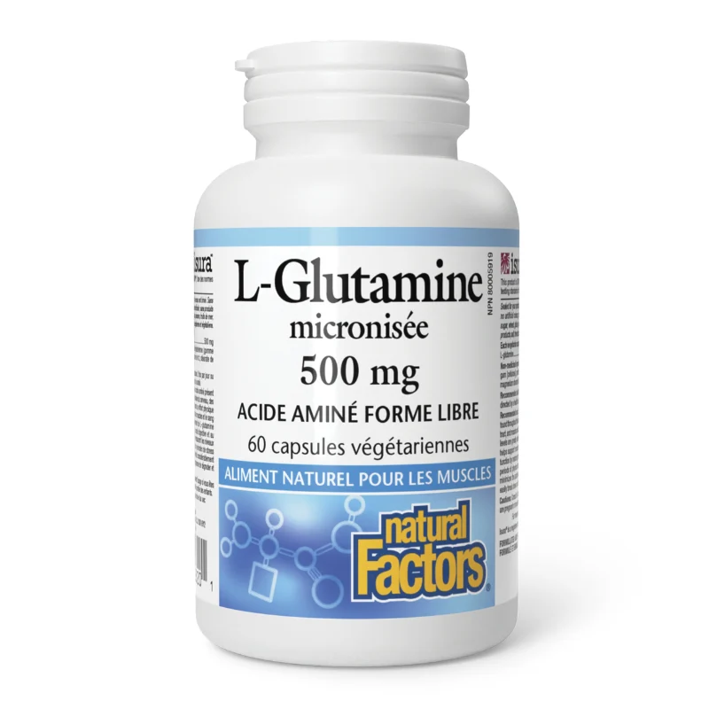 L-Glutamine micronisée 500mg